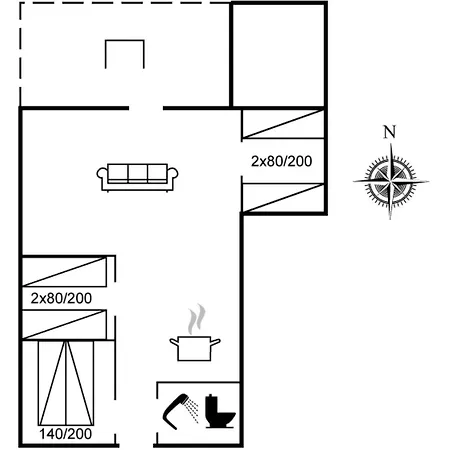 Casa vacanze Goeran - 30km From The Sea By Interhome Toftlund